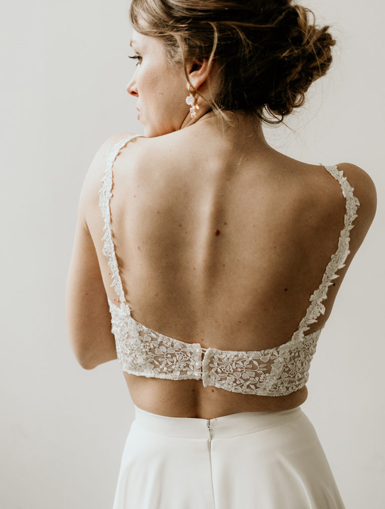 Brautkleid Zweiteiler Heidi