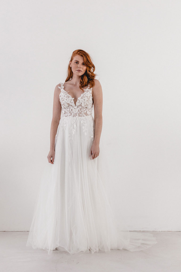 Brautkleid Elfie Vorderansicht