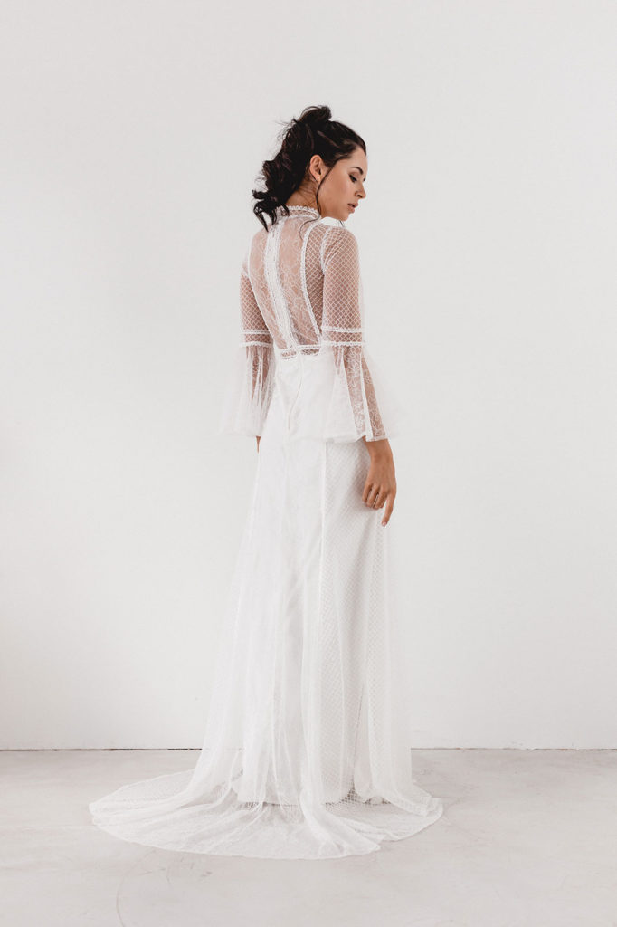 Brautkleid Evelin Rückseite